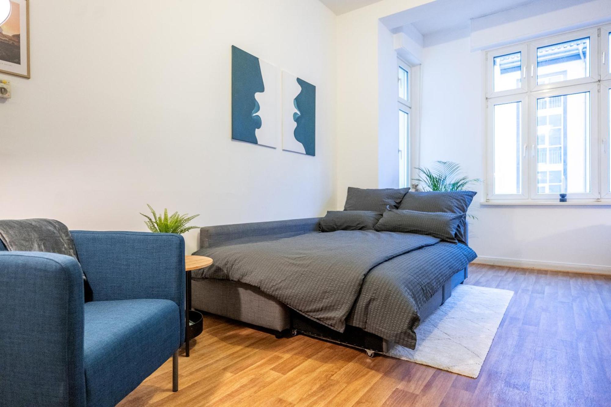 Suedstadt-oase 1 Komfort Mit 2 Sz Und Balkon